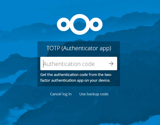 Nextcloud 2FA